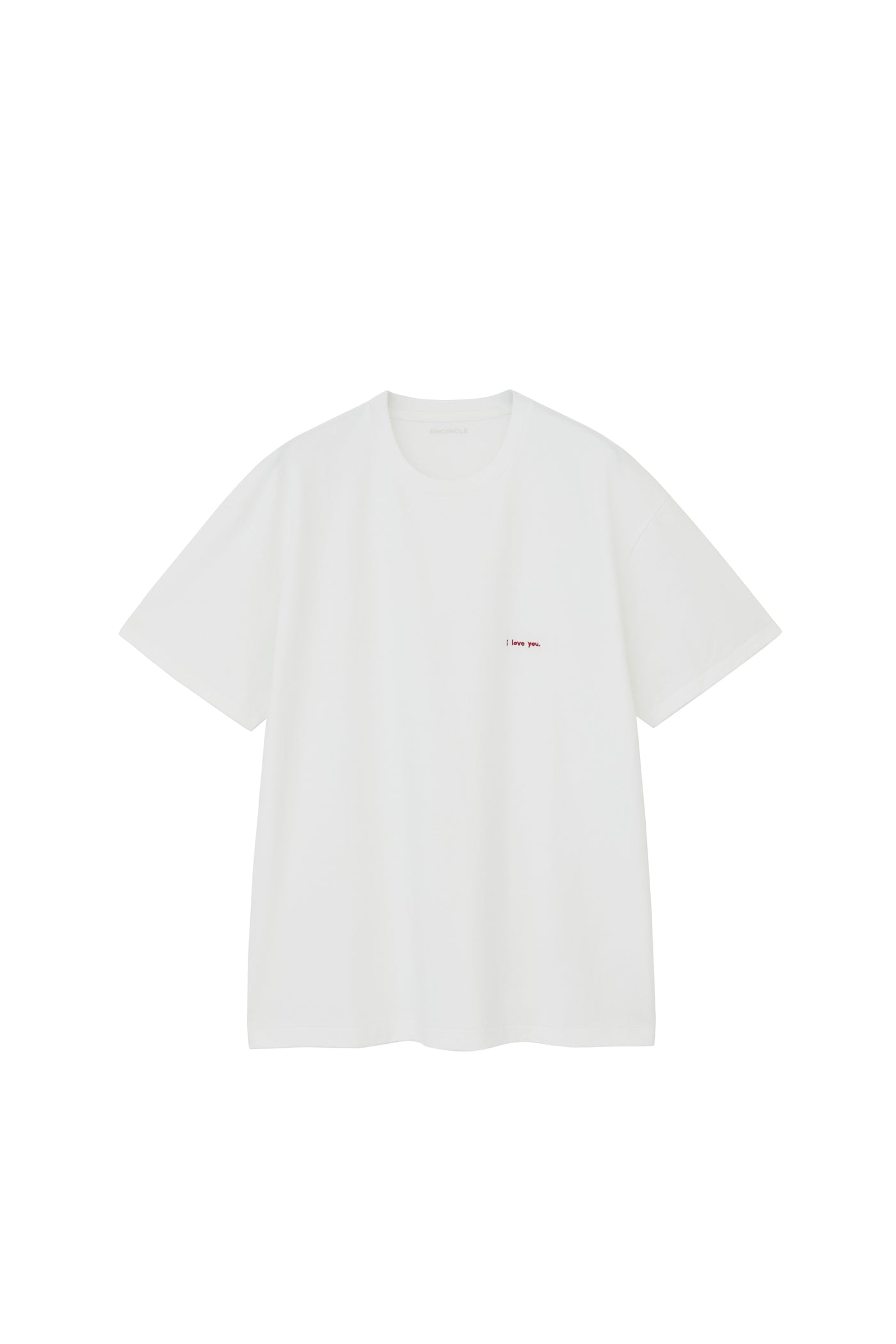 ENCIRCLE シャツ Love letter TTシャツ/カットソー(半袖/袖なし)