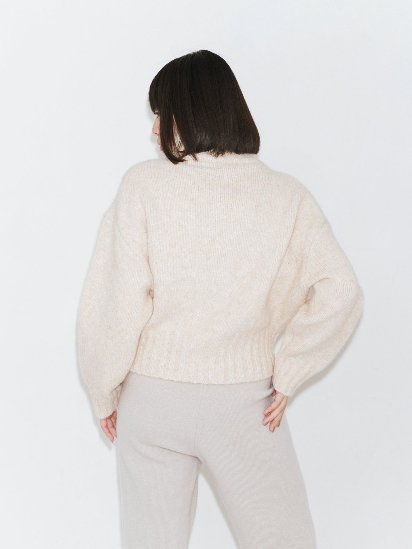 Knit zip BL – encircle onlineshop