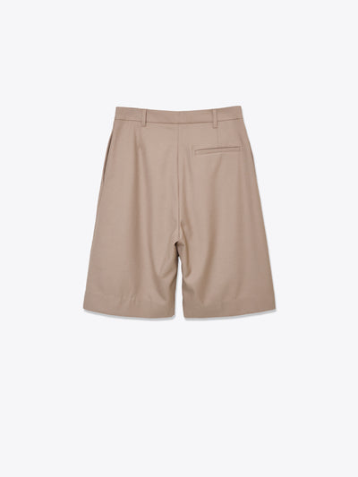 One tuck shorts