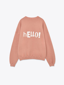 Greeting sweatshirt