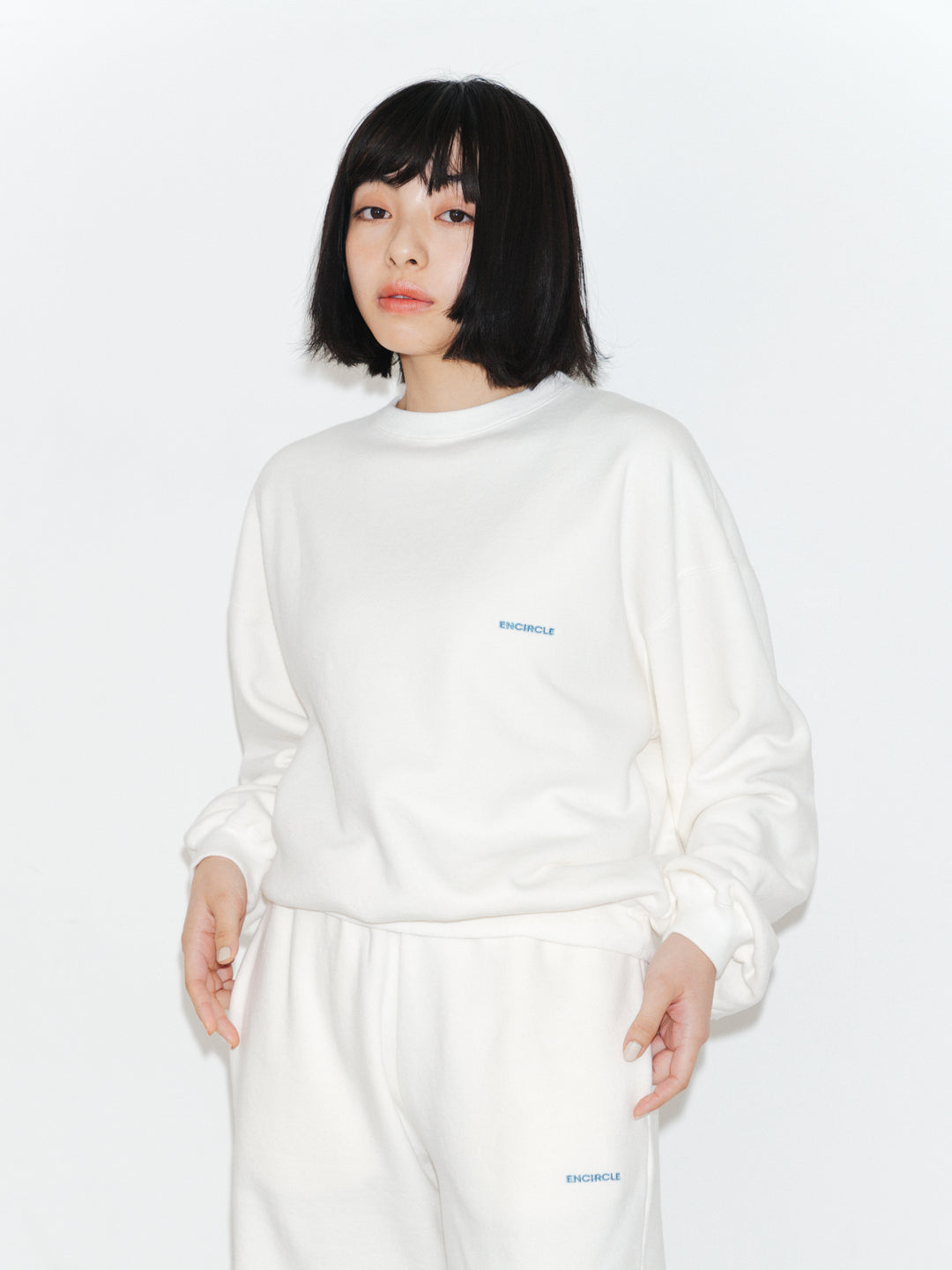 ENCIRCLE en sweatshirt light スウェット 日本製 en sweatshirt light – encircle onlineshop