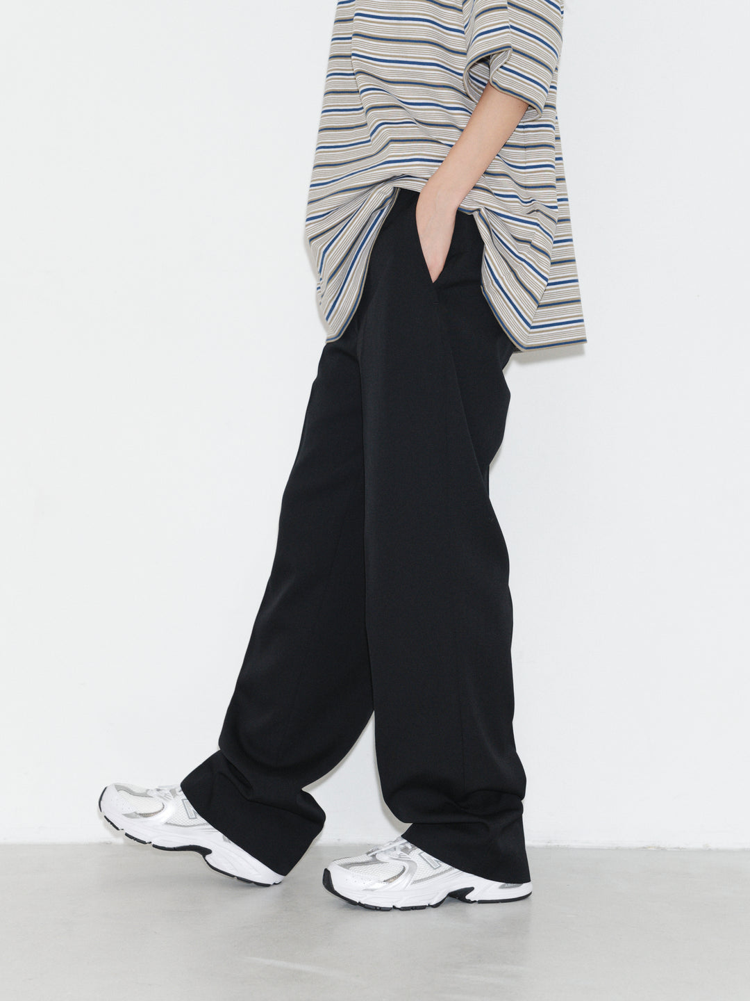 Encircle Big Pants ブラック goma 新品未使用 Chic pants twill – encircle onlineshop