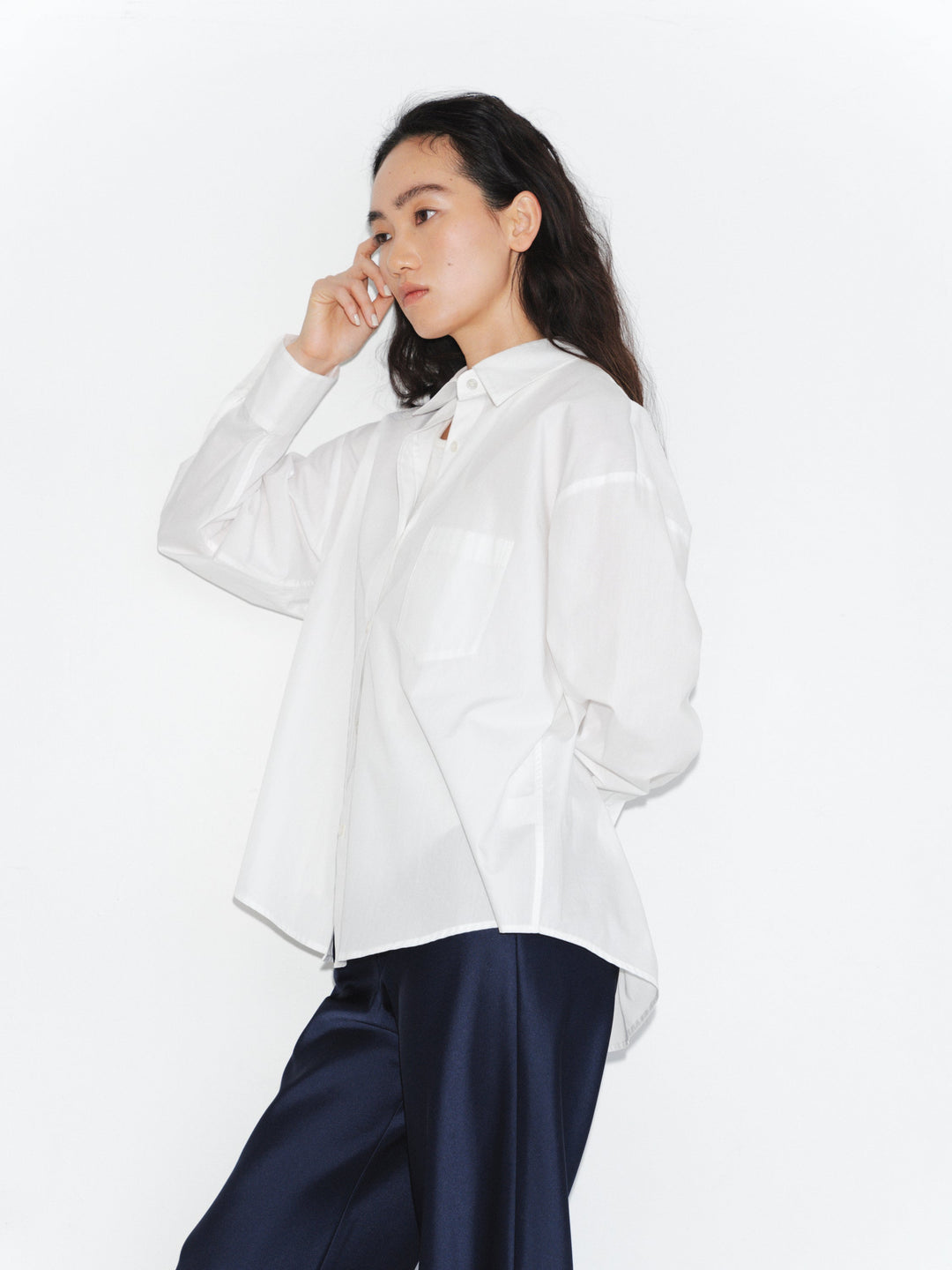 ENCIRCLE エンサークル Go to shirt シルク シャツ 日本製 Go to silk shirt – encircle onlineshop